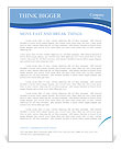 Speed Driving Letterhead Template