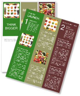 Fruit Frame Newsletter Template