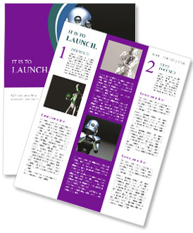 Smart Robot Machine Newsletter Template