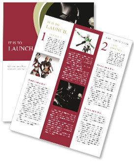 Robot Machine Newsletter Template