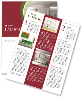 Classic White Interior Design Newsletter Template