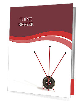 Needles for Fixing Button Presentation Folder