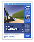 Automobile Test Drive Poster Template