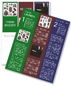 Fashionable Winter Clothes for Men Newsletter Template