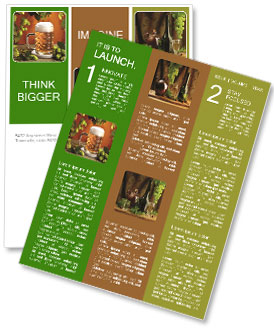 Hop as Beer Ingredient Newsletter Template