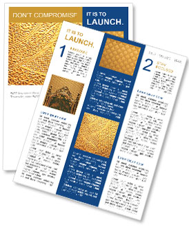 Golden Decor Newsletter Template