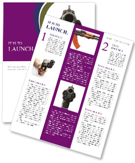 Dangerous Revolver Newsletter Template
