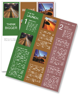 Avenue at Night Newsletter Template