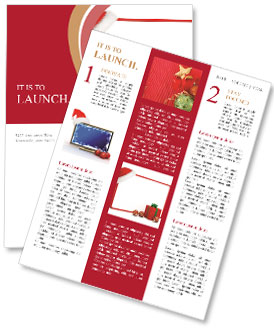 Xmas Frame Newsletter Template