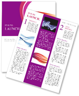 Rainbow Smoke Newsletter Template