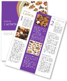 Delicious Cookies Newsletter Template