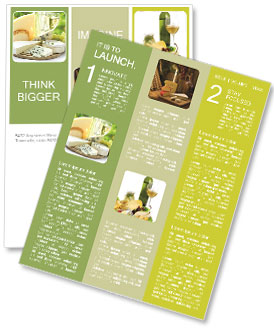 Swiss Cheese and Wine Glass Newsletter Template