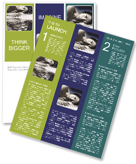 Frozen Asian Photo Model Newsletter Template