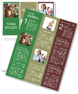 College Library Newsletter Template