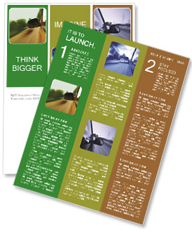 Driveway in the Countryside Newsletter Template