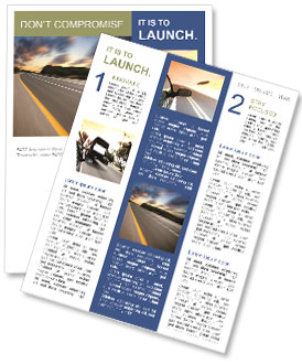 Newly Opened Highway Newsletter Template