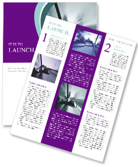 Car Mooving at High Speed Newsletter Template