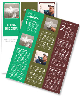 White Color for House Walls Newsletter Template