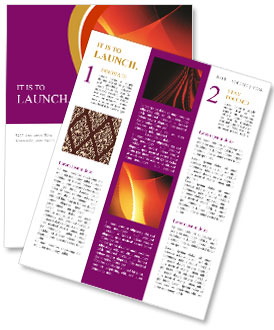 Soft Vector Fire Flame Newsletter Template