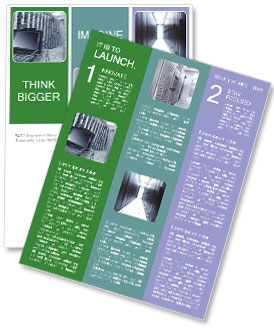 IT Servers Center Newsletter Template