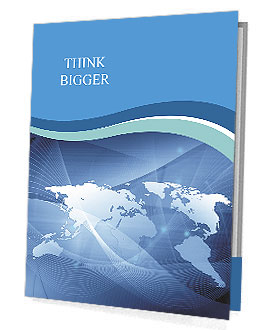 3D World Map Presentation Folder