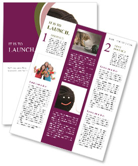 Black Thread Tangle Newsletter Template