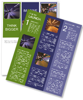 Night Racing Newsletter Template