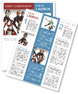 Three Cyborgs Newsletter Template