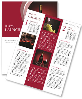 Testing Red Wine Newsletter Template