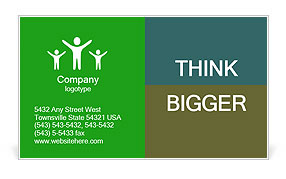 Working Gear Business Card Template