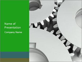 Working Gear PowerPoint Template