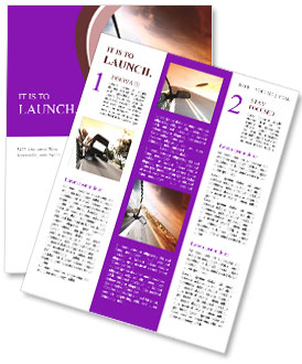 Car on the Road Newsletter Template