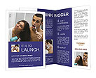 Married Couple Morning Routine Brochure Template
