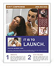 Married Couple Morning Routine Flyer Template
