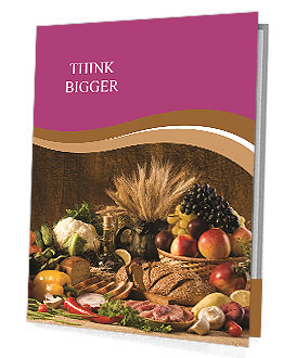 Collection of Healthy Food Presentation Folder