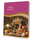 Collection of Healthy Food Presentation Folder