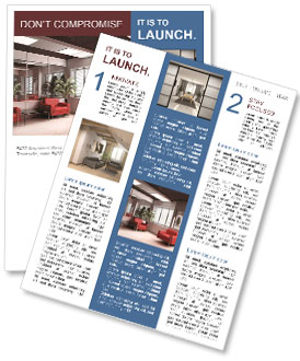 Office Waiting Room Newsletter Template