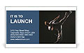 Flexibility in Martial Arts Business Card Template
