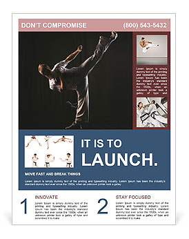 Flexibility in Martial Arts Flyer Template