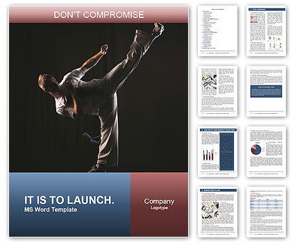 Flexibility in Martial Arts Word Template