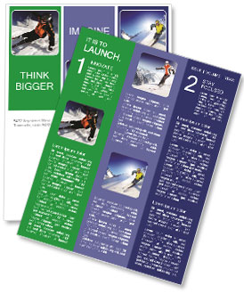Ski Tour Newsletter Template