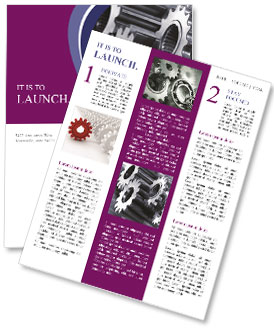 Metallic Mechanism Newsletter Template