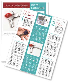 Two Metal Keys Newsletter Template