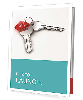 Two Metal Keys Presentation Folder