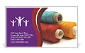 Textile Threads Business Card Template