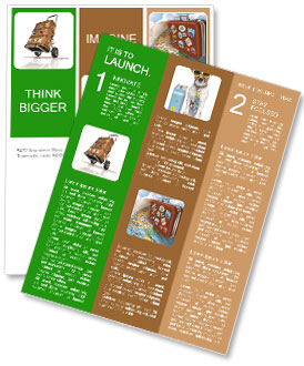 Luggage with Labels Newsletter Template