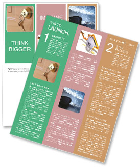 Open the Door with Keys Newsletter Template