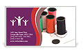 Set of Threads for Sewing Business Card Template