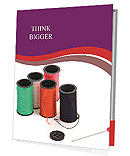 Set of Threads for Sewing Presentation Folder
