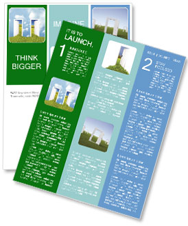 Doors to Endless Field Newsletter Template